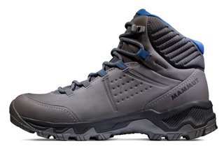 Mammut Wanderschuhe Nova Mid IV GTX (All-Terrain, Nubukleder, wasserdicht) titaniumgrau Damen